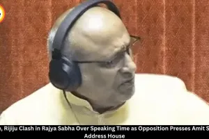 Kharge, Rijiju Clash in Rajya Sabha Over Speaking Rights, Amit Shah Demand