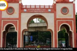 Jamia Suspends 4 Students Over Protest Against Alleged Admission Irregularities