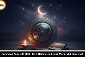 Panchang August 9, 2026: Tithi, Muhurat, Rahu Kaal