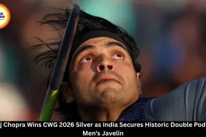Neeraj Chopra Wins Silver, Yash Vir Singh Bronze as India Creates History with CWG 2026 Double Javelin Podium