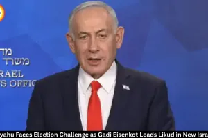 Israel Election Poll: Gadi Eisenkot Leads Netanyahu’s Likud as Vote Nears