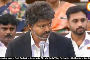 TVK Government Presents First Tamil Nadu Budget 2026