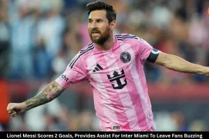 Lionel Messi Scores Twice as Inter Miami Beat Atletico San Luis