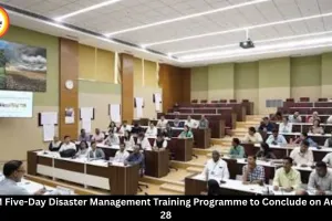  NIDM Disaster Management Training Programme to Conclude August 28