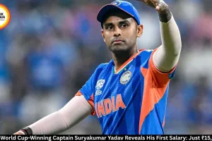 T20 World Cup-Winning Captain Suryakumar Yadav Reveals His First Salary: Just ₹15,000