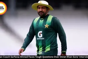Pakistan Coach Sarfaraz Ahmed Faces Tough Questions Over Imran Khan Sons' Interview Row