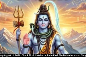 Panchang August 11, 2026: Tithi, Rahu Kaal, Shubh Muhurat and Choghadiya
