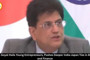 Piyush Goyal Hails Young Entrepreneurs, Pushes India-Japan Ties