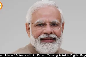 PM Modi Marks 10 Years of UPI Digital Payments
