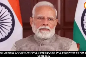 PM Modi Launches 100-Week Anti-Drug Campaign, Links Drug Supply to Terror Conspiracy