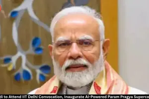 PM Modi to Attend IIT Delhi Convocation, Inaugurate Param Pragya Supercomputer