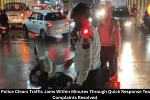 Raipur Police QRT Clears Traffic Jams in 5–8 Minutes, 88 Complaints Resolved