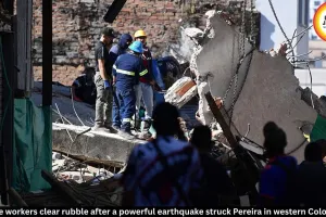 Colombia Earthquake Death Toll Tops 250 as Rescuers Search for Survivors