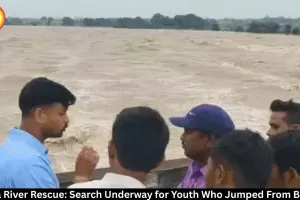 Rewa River Rescue: Search for Youth After Bridge Jump