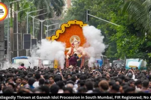 Eggs Allegedly Thrown at Ganesh Idol Procession in South Mumbai, FIR Registered; No Arrest Yet