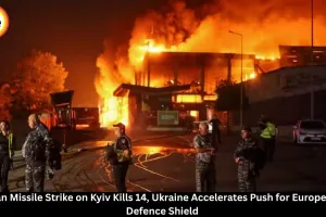 Russian Strike on Kyiv Kills 14 as Ukraine Pushes for European Missile Defence Shield