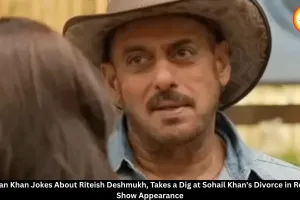 Salman Khan Jokes About Riteish Deshmukh, Speaks on Sohail Khan's Divorce