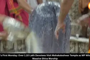 Sawan First Monday: Over 1.10 Lakh Devotees Visit Mahakaleshwar, Shiva Temples Across MP