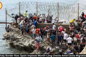 Spain-Italy Border Row: Spain Imposes Checks Amid Ceuta Migration Crisis