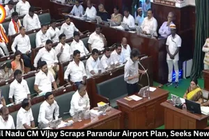Tamil Nadu CM Vijay Scraps Parandur Airport Project