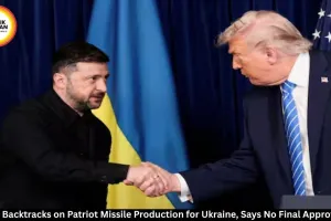Trump Says US Has Not Approved Ukraine's Patriot Missile Production Yet