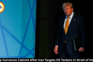 Trump Holds Camp David Cabinet Meeting After Iran Targets Oil Tankers in Hormuz