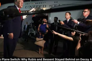 Trump Plane Switch: Why Rubio and Bessent Stayed on Decoy Aircraft in Ankara