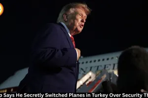 Trump Secretly Switched Planes in Turkey Over Security Threat, Iran Link Reported