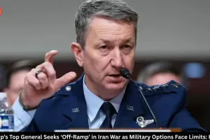 Trump’s Top General Seeks ‘Off-Ramp’ in Iran War Amid Military Concerns: Report