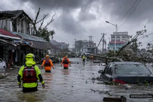 Typhoon Dolphin Hits Eastern China; Over One Million Evacuated, 1,500 Flights Cancelled