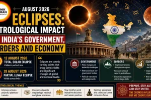 August 2026 Eclipses: Astrological Impact on India's Government, Borders and Economy