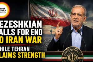 Pezeshkian Calls for End to Iran War While Tehran Claims Strength