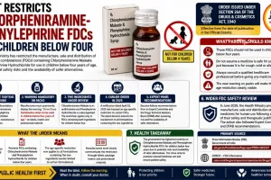 Govt Restricts Chlorpheniramine-Phenylephrine FDCs for Children Below Four