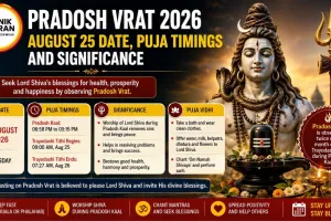 Pradosh Vrat 2026: August 25 Date, Puja Timings and Significance