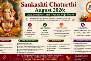 Sankashti Chaturthi August 2026: Date, Moonrise Time, Vrat and Puja Rituals