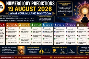 Numerology Predictions 19 August 2026 – What Your Mulank Says Today