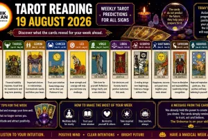 Tarot Reading 19 August 2026 – Weekly Tarot Predictions for All Signs