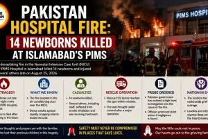Pakistan Hospital Fire: 14 Newborns Killed at Islamabad's PIMS