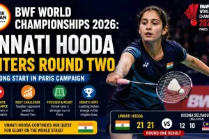 BWF World Championships 2026: Unnati Hooda Enters Round Two