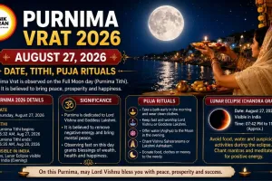 Purnima Vrat 2026: August 27 Date, Tithi, Puja Rituals