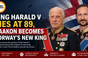 King Harald V Dies at 89, Haakon Becomes Norway's New King