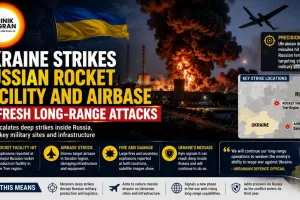 Ukraine Strikes Russian Rocket Facility, Airbase in Fresh Long-Range Attacks