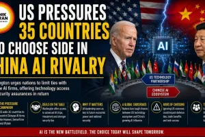 US Pressures 35 Countries to Choose Side in China AI Rivalry