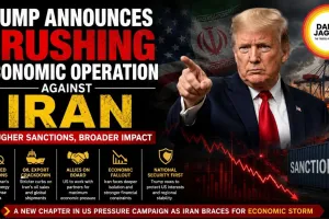 Trump Announces Crushing Economic Operation Against Iran