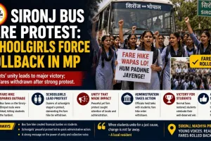 Sironj Bus Fare Protest: Schoolgirls Force Rollback in MP