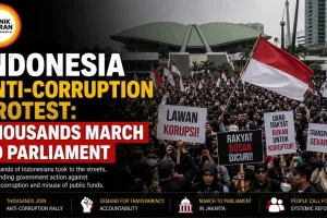 Indonesia Anti-Corruption Protest: Thousands March to Parliament