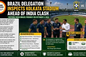 Brazil Delegation Inspects Kolkata Stadium Ahead of India Clash
