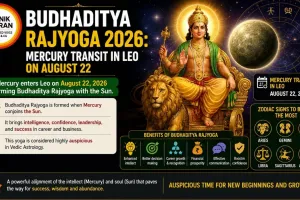  Budhaditya Rajyoga 2026: Mercury Transit in Leo on August 22