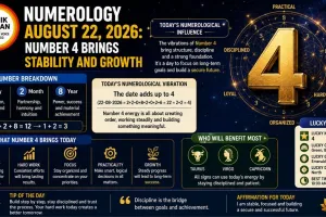  Numerology August 22, 2026: Number 4 Brings Stability and Growth