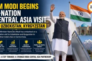 PM Modi Begins 2-Nation Central Asia Visit to Uzbekistan, Kyrgyzstan